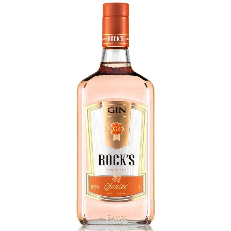 GIN DOCE SUNSET ROCKS GARRAFA 1L