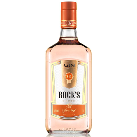 GIN DOCE SUNSET ROCKS GARRAFA 1L