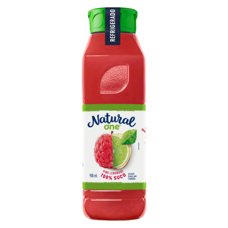 SUCO PINK LIMONADE NATURAL ONE REFRIGERADO GARRAFA 900ML