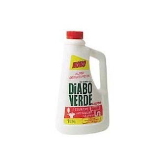 DESINCRUSTANTE ALCALINO LÍQUIDO DIABO VERDE FRASCO 1L