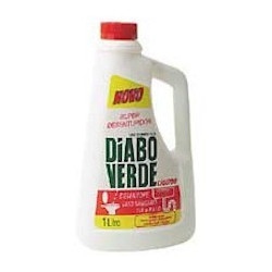DESINCRUSTANTE ALCALINO LÍQUIDO DIABO VERDE FRASCO 1L