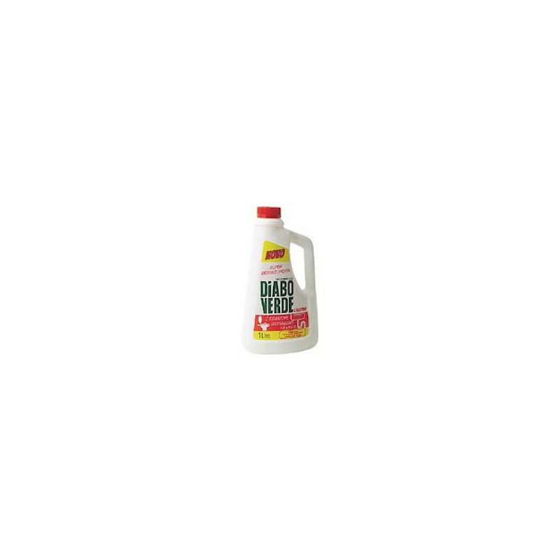 DESINCRUSTANTE ALCALINO LÍQUIDO DIABO VERDE FRASCO 1L