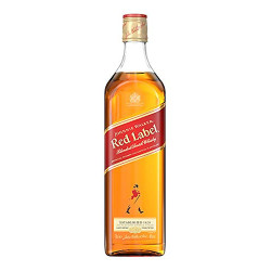 WHISKY ESCOCÊS BLENDED RED LABEL JOHNNIE WALKER GARRAFA 750ML