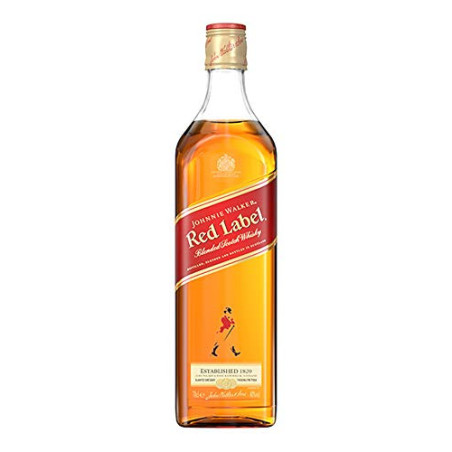 WHISKY ESCOCÊS BLENDED RED LABEL JOHNNIE WALKER GARRAFA 750ML