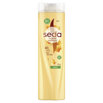 SHAMPOO MEL E AVEIA SEDA JOIAS DA NATUREZA FRASCO 325ML