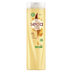 SHAMPOO MEL E AVEIA SEDA JOIAS DA NATUREZA FRASCO 325ML