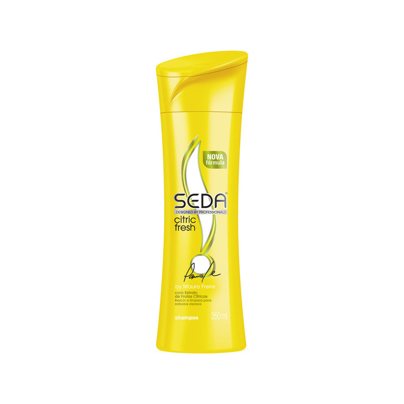 SHAMPOO CHÁ VERDE E CÍTRICOS SEDA JOIAS DA NATUREZA FRASCO 325ML