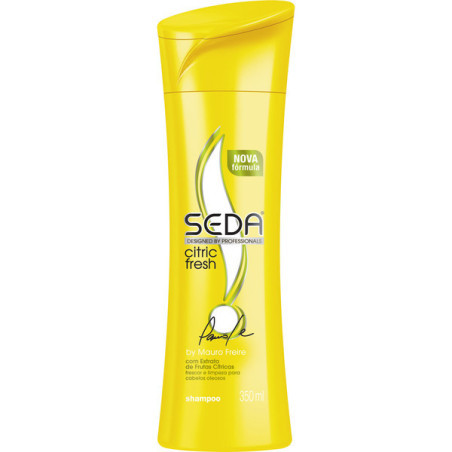 SHAMPOO CHÁ VERDE E CÍTRICOS SEDA JOIAS DA NATUREZA FRASCO 325ML
