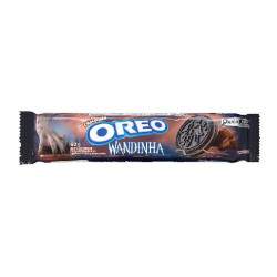 BISCOITO CHOCOLATE RECHEIO CHOCOLATE OREO PACOTE 90G