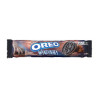 BISCOITO CHOCOLATE RECHEIO CHOCOLATE OREO PACOTE 90G
