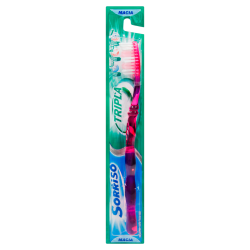 ESCOVA DENTAL MACIA SORRISO TRIPLA 123
