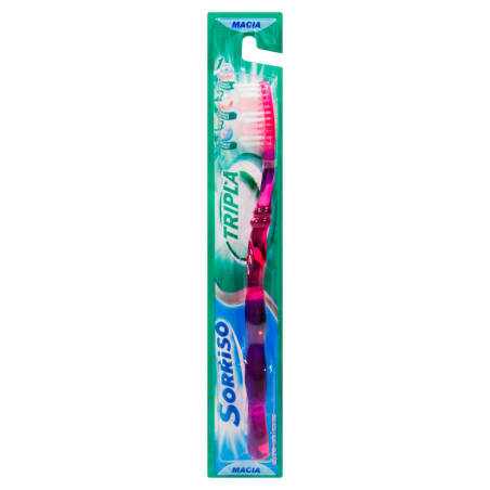ESCOVA DENTAL MACIA SORRISO TRIPLA 123