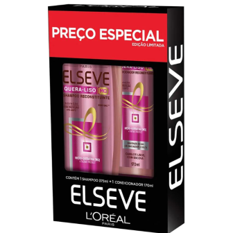 SHAMPOO ELSEVE 375ML+COND.ELSEVE 170ML CACHOS DOS SONHOS