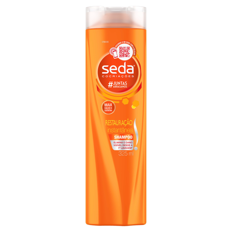 SHAMPOO SEDA RESTAURAÇÃO INSTANTÂNEA FRASCO 325ML