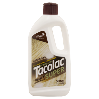 CERA LÍQUIDA AUTOBRILHO PERFUMADA TACOLAC SUPER FRASCO 500ML