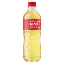 CHÁ BRANCO LICHIA ZERO AÇÚCAR LEÃO GARRAFA 450ML