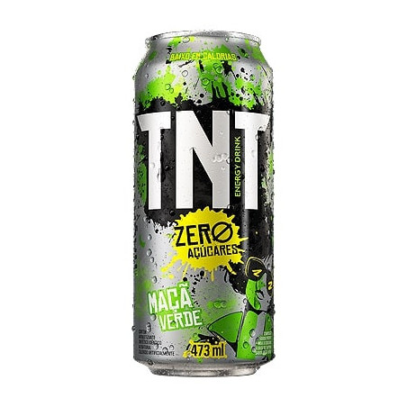 ENERGÉTICO MAÇÃ-VERDE ZERO AÇÚCAR TNT LATA 473ML