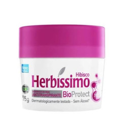 ANTITRANSPIRANTE CREME HIBISCO HERBÍSSIMO BIOPROTECT 55G