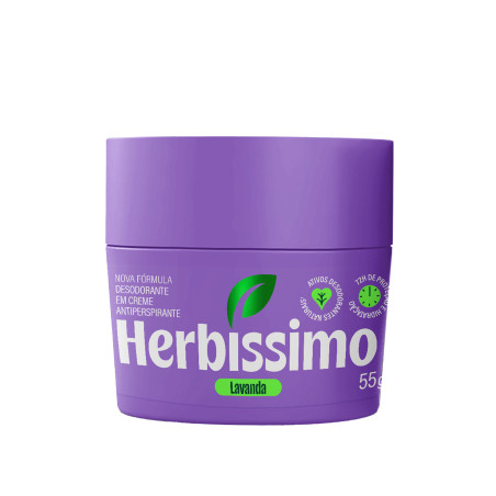 DESODORANTE CREME LAVANDA HERBÍSSIMO 55G