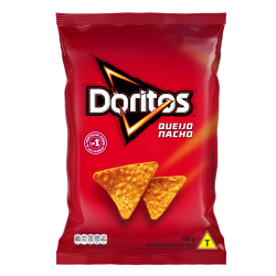 SALGADINHO DE MILHO QUEIJO NACHO DORITOS PACOTE 120G