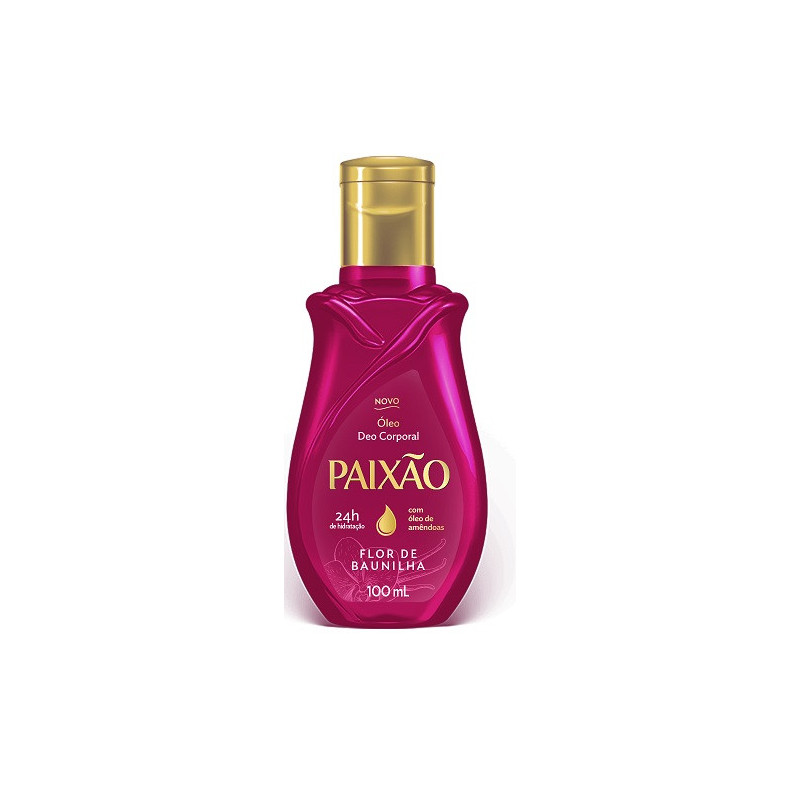 OLEO CORPORAL PAIXAO DEO FLOR BAUNILHA 100ML