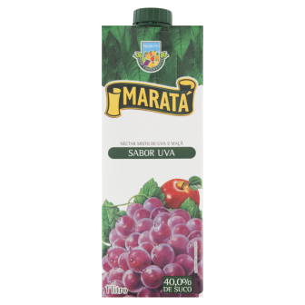 SUCO NÉCTAR UVA MARATÁ CAIXA 1L