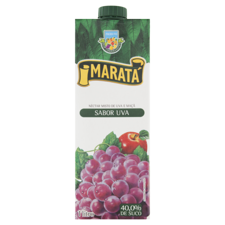 SUCO NÉCTAR UVA MARATÁ CAIXA 1L