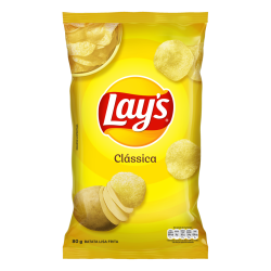 BATATA FRITA LISA CLÁSSICA LAYS PACOTE 70G