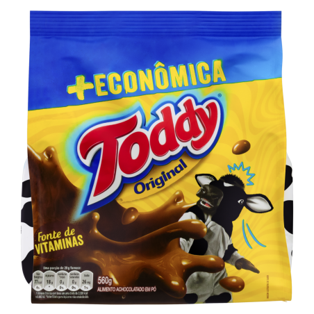 ACHOCOLATADO PÓ ORIGINAL TODDY PACOTE 480G + ECONÔMICA