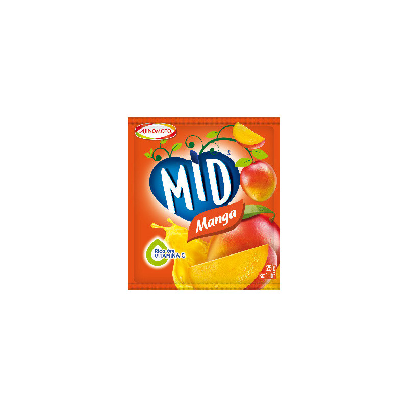 REFRESCO EM PÓ MANGA MID PACOTE 20G