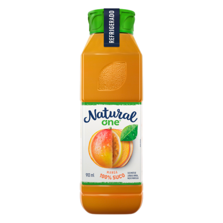 SUCO MANGA NATURAL ONE REFRIGERADO GARRAFA 900ML