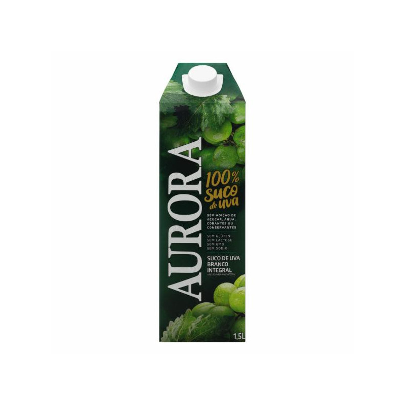 SUCO INTEGRAL UVA TINTO AURORA CAIXA 1,5L