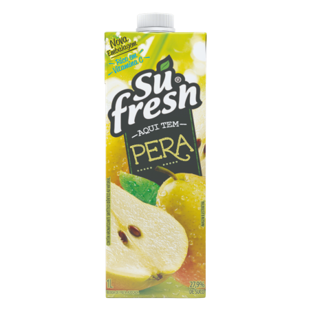 BEBIDA ADOÇADA PERA SUFRESH CAIXA 1L