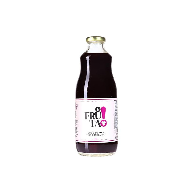 É FRUTA!, SUCO DE UVA TINTO, INTEGRAL, 1 LITRO