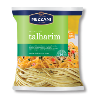 MASSA FRESCA TALHARIM MEZZANI PACOTE 500G