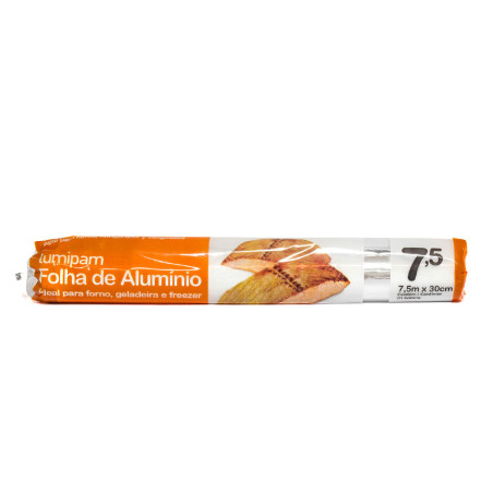 FOLHA ALUMINIO ALUMIPACK 30X7 5