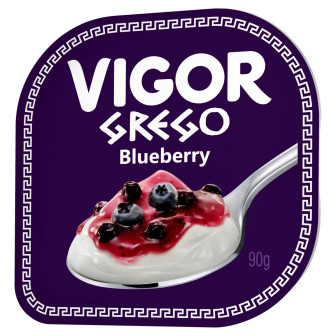 IOGURTE GREGO CALDA BLUEBERRY VIGOR POTE 90G