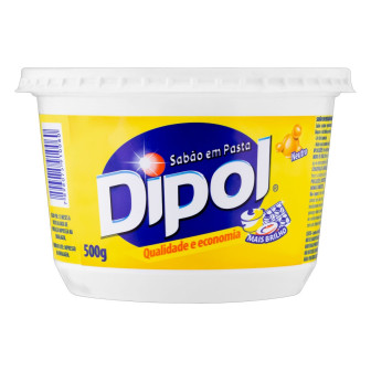 SABÃO EM PASTA NEUTRO DIPOL POTE 500G
