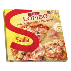 PIZZA LOMBO COM REQUEIJÃO E MUSSARELA SADIA CAIXA 460G