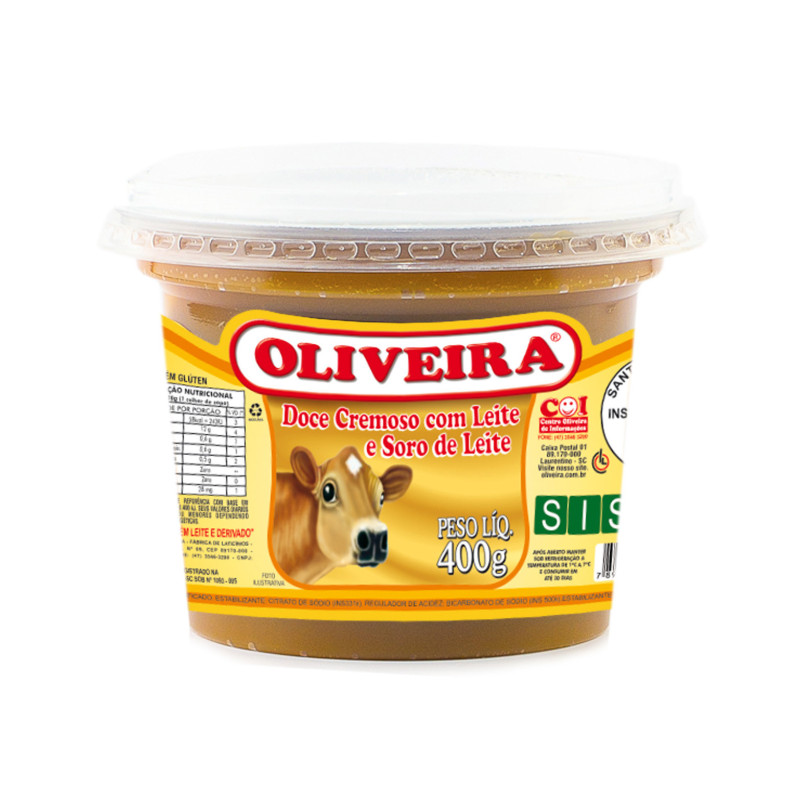 DOCE LEITE 400GR OLIVEIRA