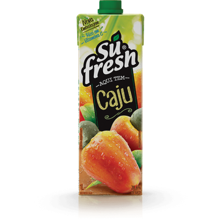 BEBIDA ADOÇADA CAJU SUFRESH CAIXA 1L