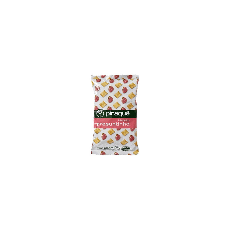 SNACK PRESUNTINHO PIRAQUÊ PACOTE 100G