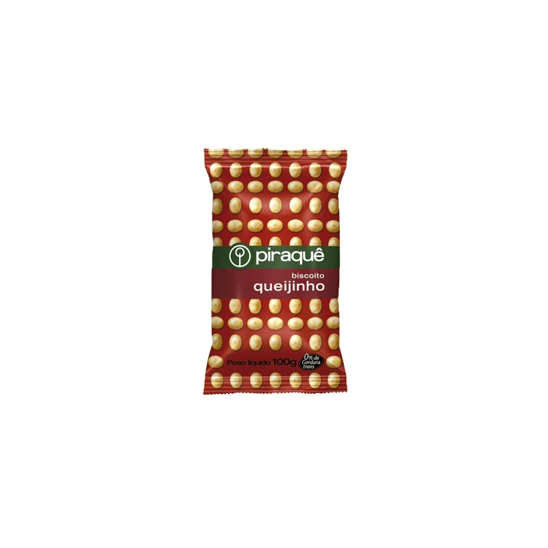SNACK QUEIJINHO PIRAQUÊ PACOTE 100G