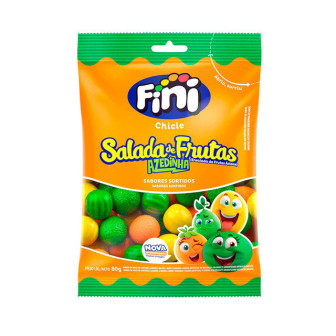 CHICLETE ÁCIDO SALADA DE FRUTAS FINI PACOTE 80G