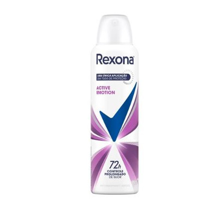 ANTITRANSPIRANTE AEROSSOL ACTIVE EMOTION REXONA 150ML SPRAY