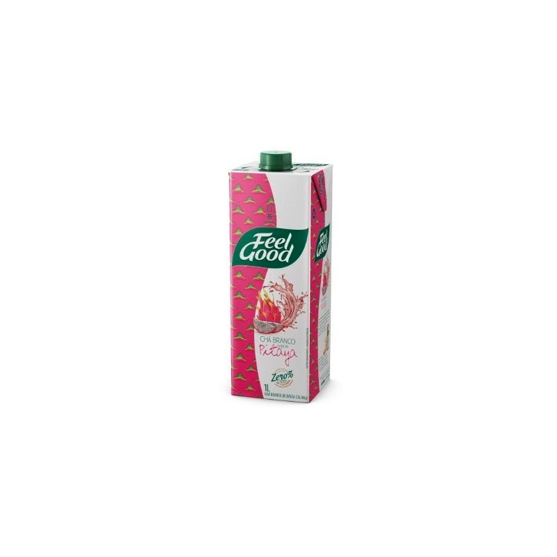 CHÁ BRANCO PITAYA FEEL GOOD CAIXA 1L