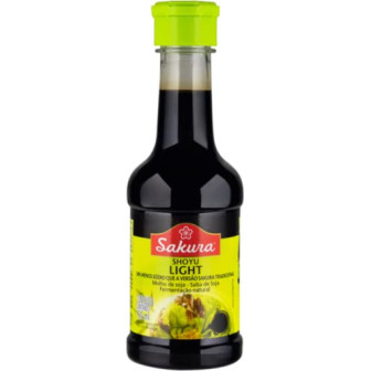 MOLHO SHOYU LIGHT SAKURA FRASCO 150ML