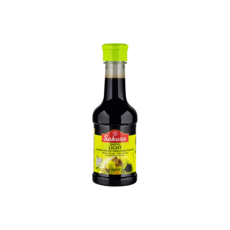 MOLHO SHOYU LIGHT SAKURA FRASCO 150ML