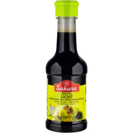 MOLHO SHOYU LIGHT SAKURA FRASCO 150ML