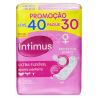 PROTETOR DIÁRIO SEM ABAS ULTRA FLEXÍVEL INTIMUS PACOTE 40 UNIDADES LEVE MAIS PAGUE MENOS